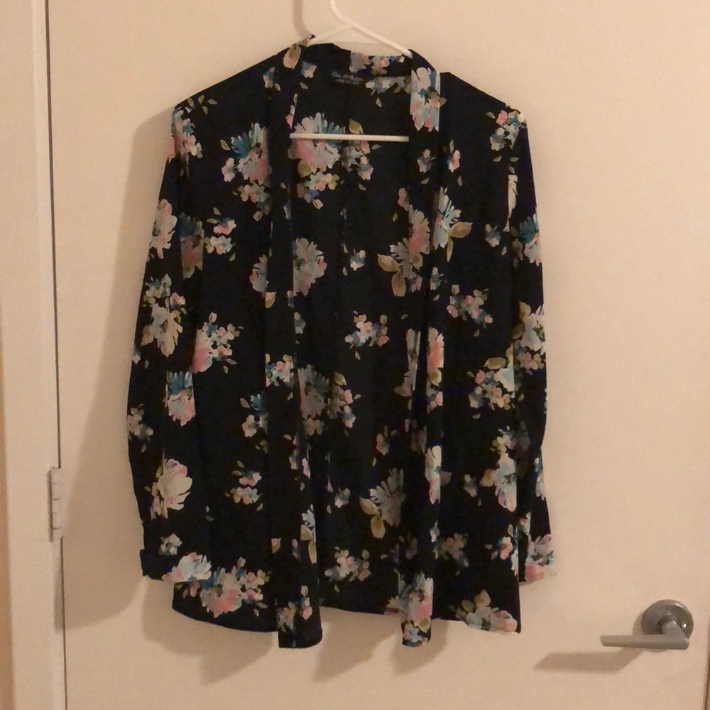 Floral kimono